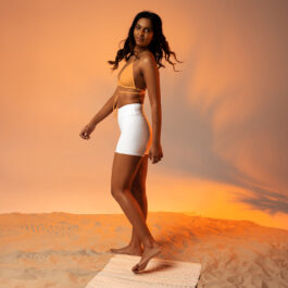 Short Blanc Volcania